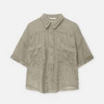 Short sleeve mesh shirt